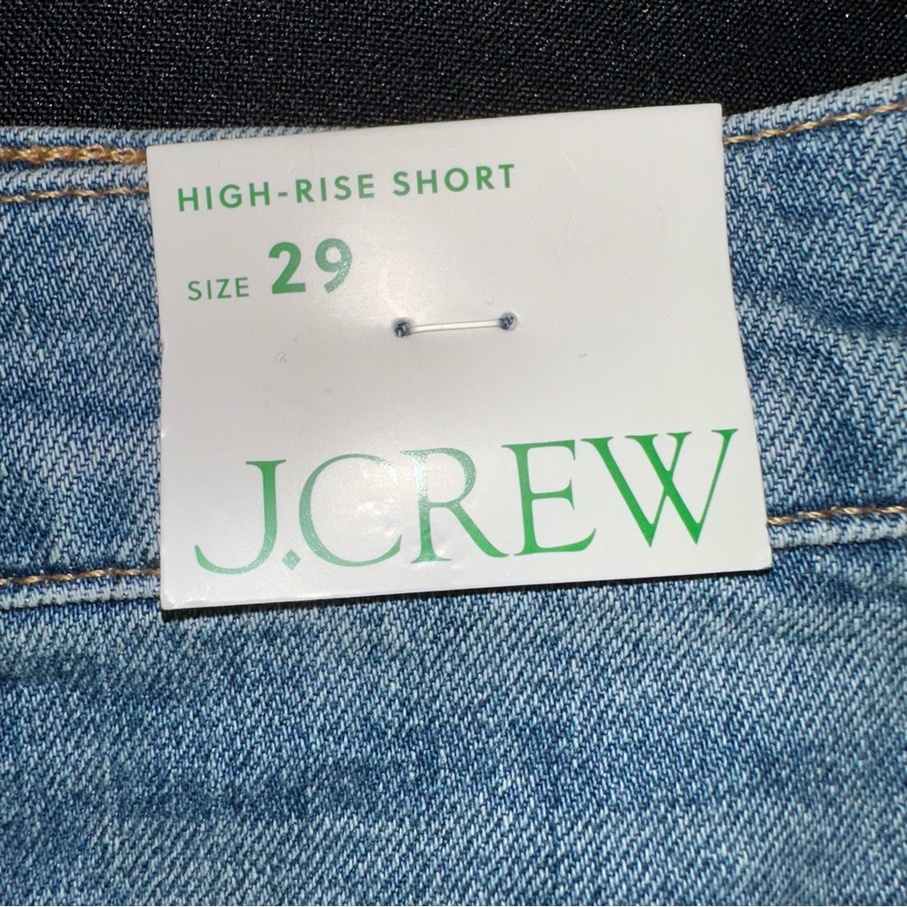 J.‎ Crew Shorts size 29 high rise denim jean shorts NWT - Picture 6 of 10
